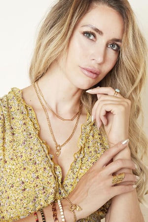 Halskette Wolf Silber Edelstahl h5 Bild3